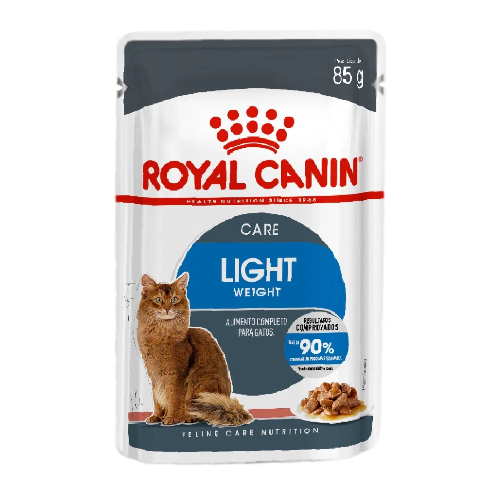 Ração úmida Royal Canin Sachê Ultra Light Gatos Adultos