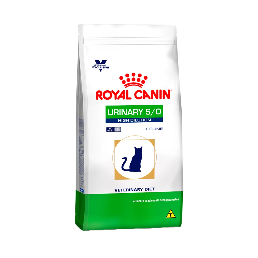 Ração Royal Canin Veterinary Urinary S/o High Dilution Gatos Adultos