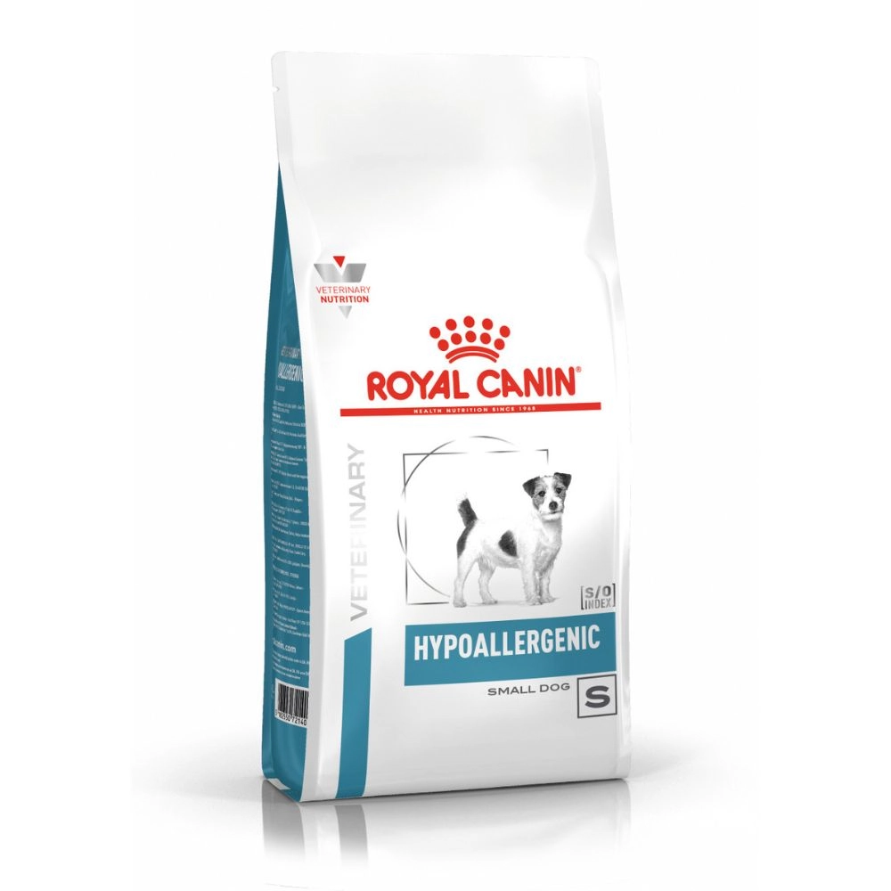 Ração Royal Canin Hipoalergênica Small Dog Hypoallergenic Cães Adultos 7,5kg