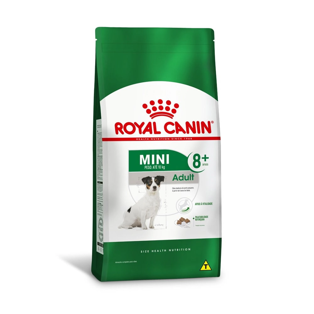 Ração Royal Canin Cães Mini Adulto 8+ 1kg