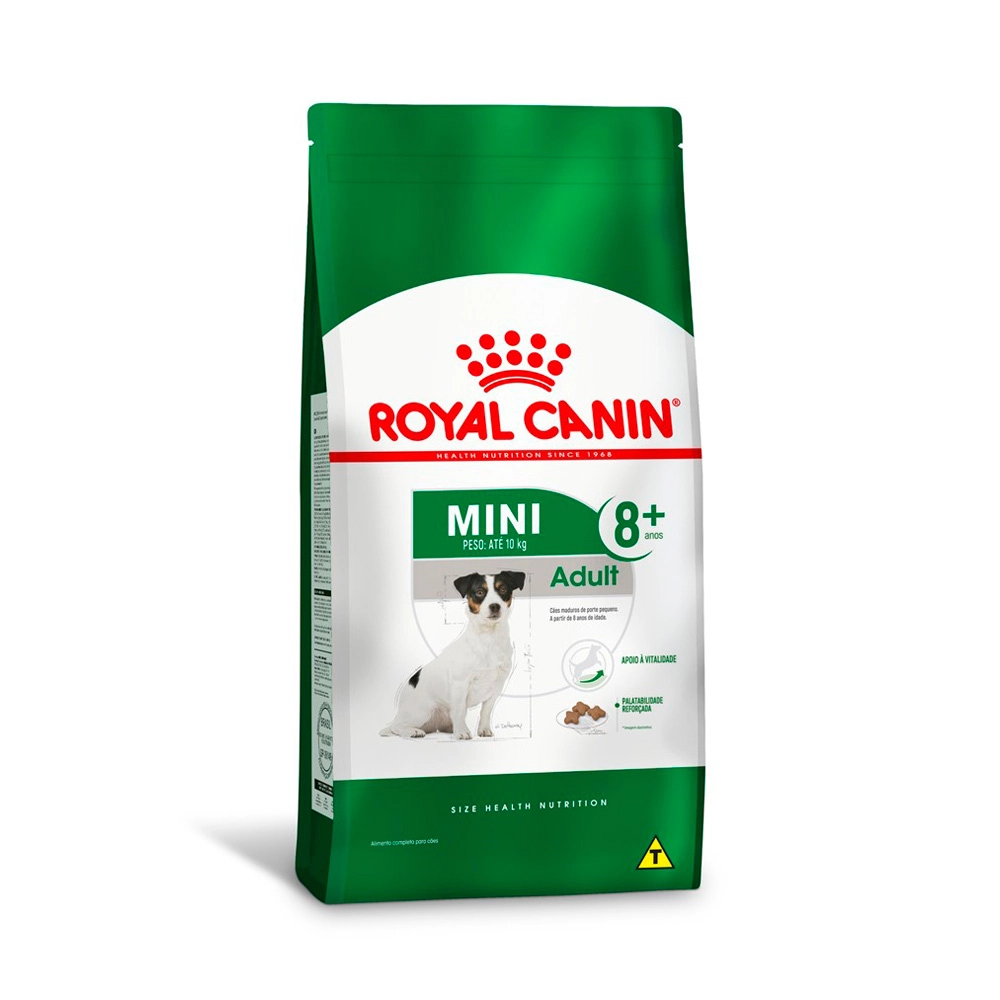 Ração Royal Canin Cães Mini Adulto 8+ 7,5Kg