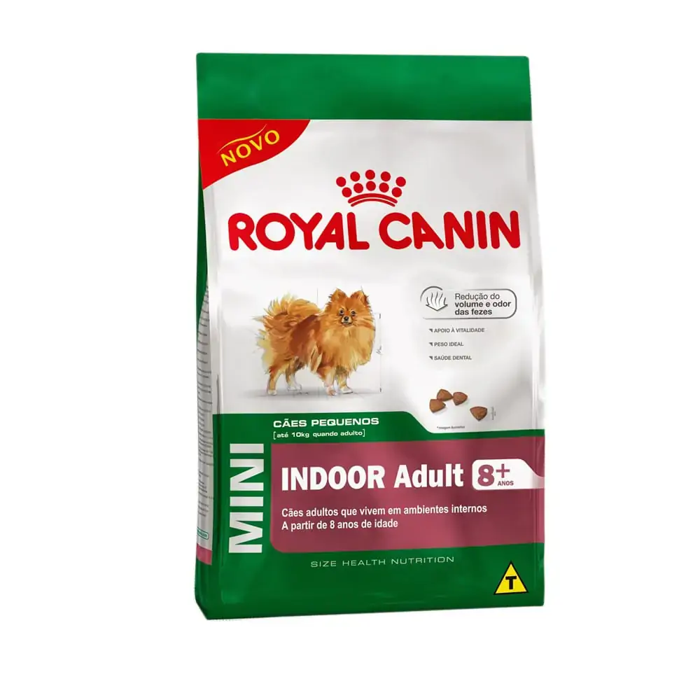 Ração Royal Canin Mini Indoor 8 Cães Adultos