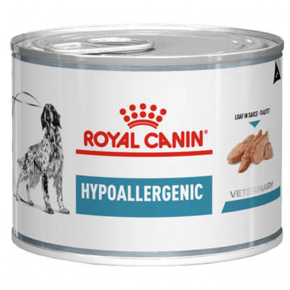 Ração úmida Royal Canin Veterinary Hypoallergenic Cães Adultos