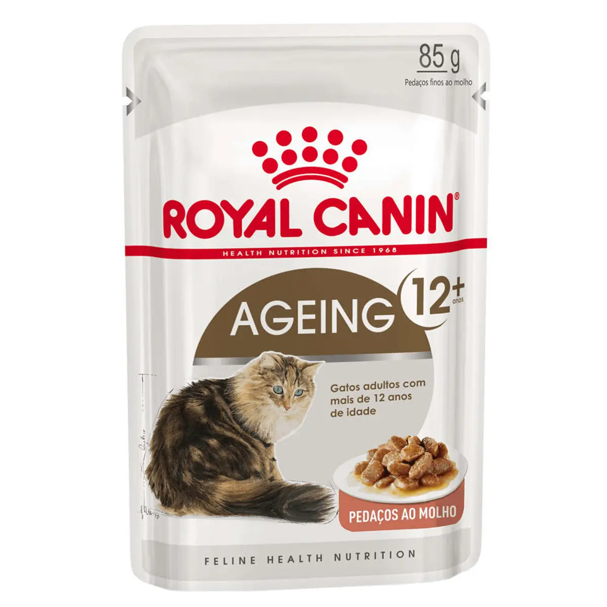 Ração úmida Royal Canin Sachê Ageing 12 Gatos Adultos 85g