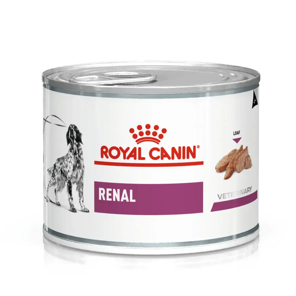 Ração úmida Royal Canin Lata Veterinary Renal Cães Adultos