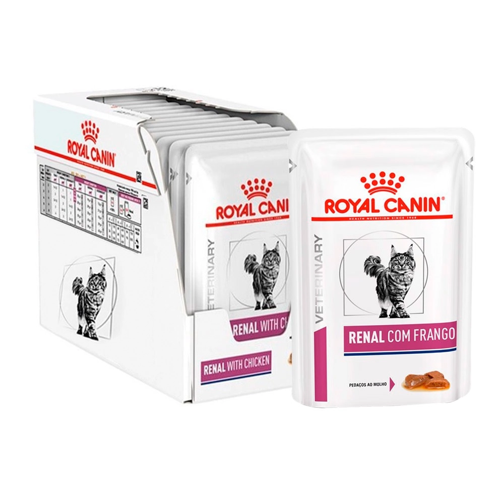 Ração Úmida Royal Canin Renal Gatos 85g 85g