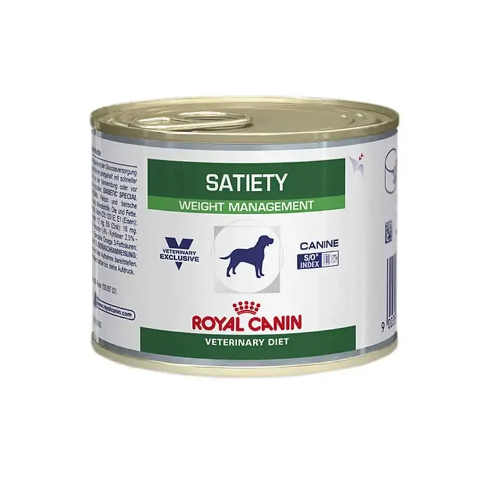 Ração Royal Canin Lata Canine Veterinary Diet Satiety Support Wet Para Cães Adultos Obesos
