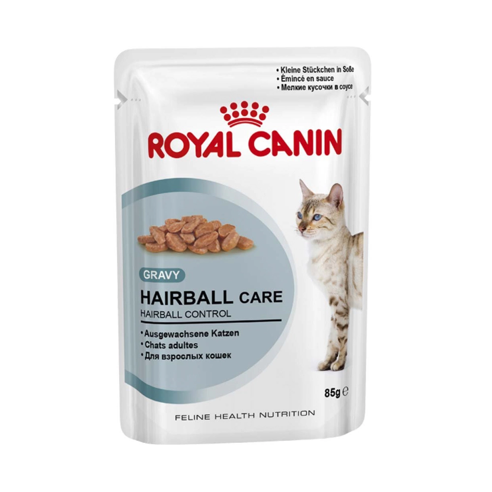 Alimento Úmido Royal Canin Gatos Hairball Care Wet 85g