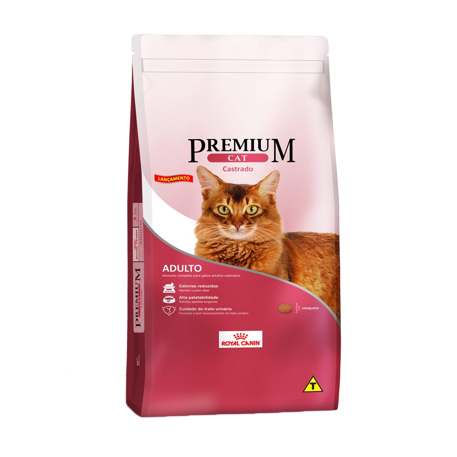 Ração Royal Canin Premium Cat Castrado Gatos Adultos 10,1kg