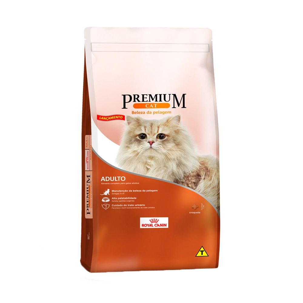 Ração Royal Canin Premium Gatos Adulto Beleza da Pelagem 1kg