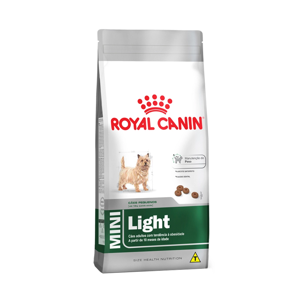 Ração para Cães Adultos Raças Mini Royal Canin Light 2,5kg