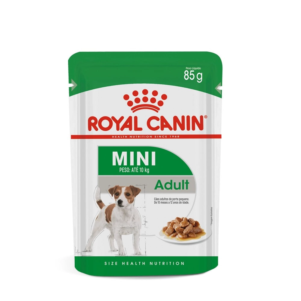 Alimento Úmido para Cães Adultos Raças Mini Royal Canin 85g 85g