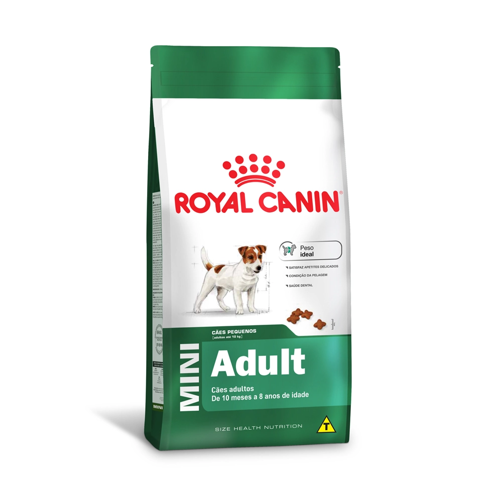 Ração Royal Canin Mini Cães Adultos até 10kg 2,5kg