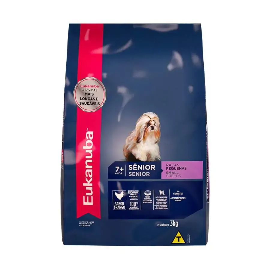 Eukanuba Raças Pequenas Senior 3kg