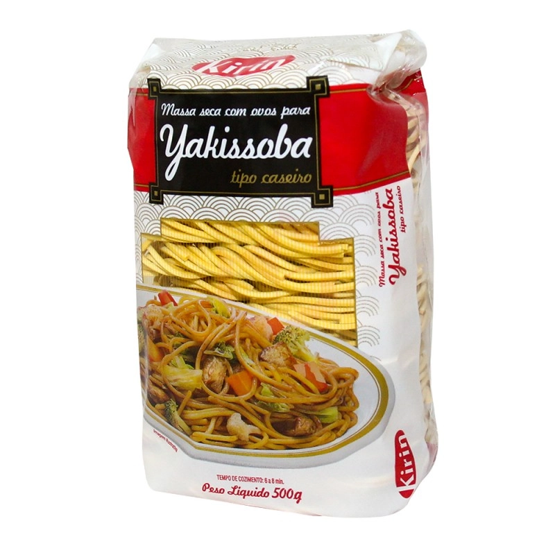 Macarrão Para Yakissoba Com Ovos 500g Kirin