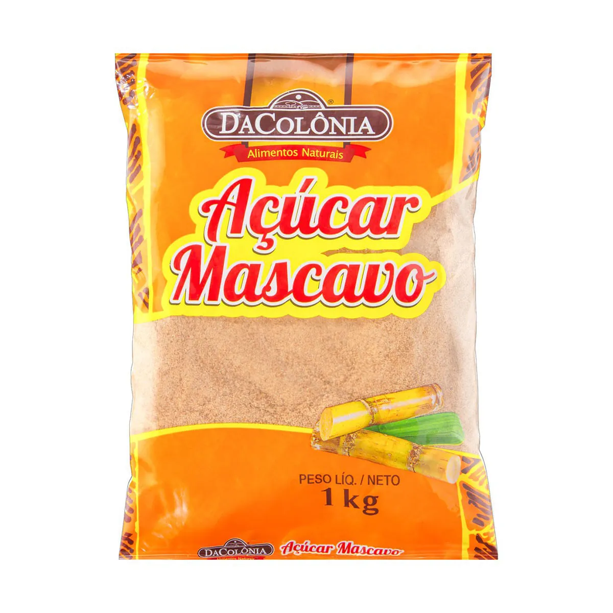 Açúcar Mascavo Dacolônia Pacote 1kg