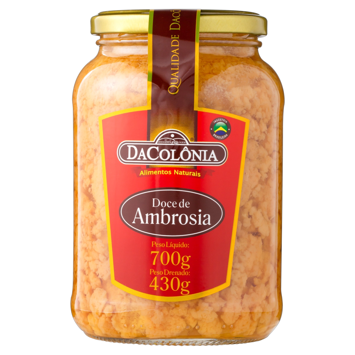 Doce Ambrosia Dacolônia Vidro 430g