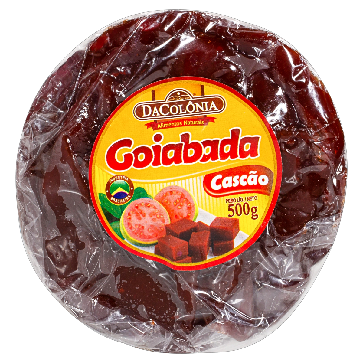 Goiabada Cascão Dacolônia Pacote 500g