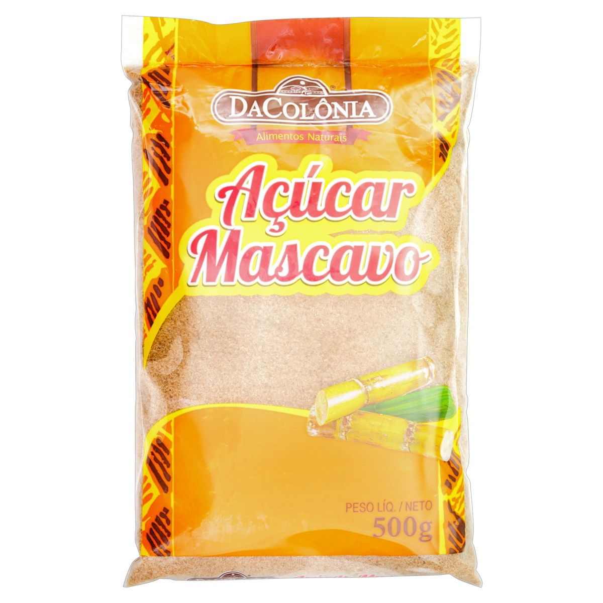 Açúcar Mascavo Integral Orgânico Saúde Da Terra Pacote 500g