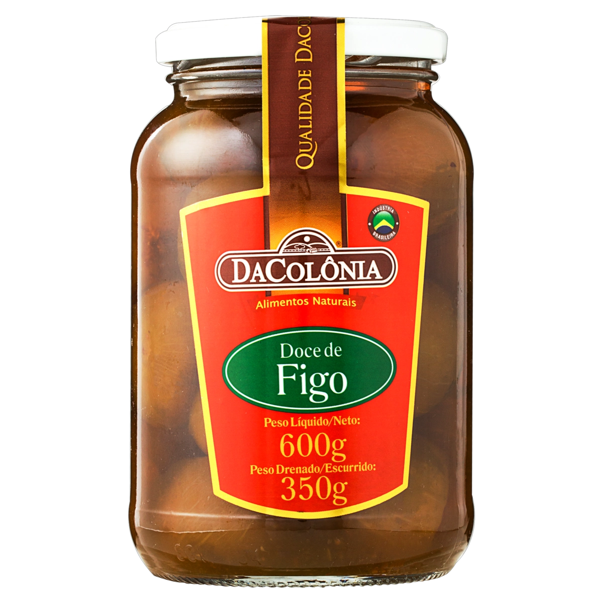 Doce Figo Dacolônia Vidro 350g