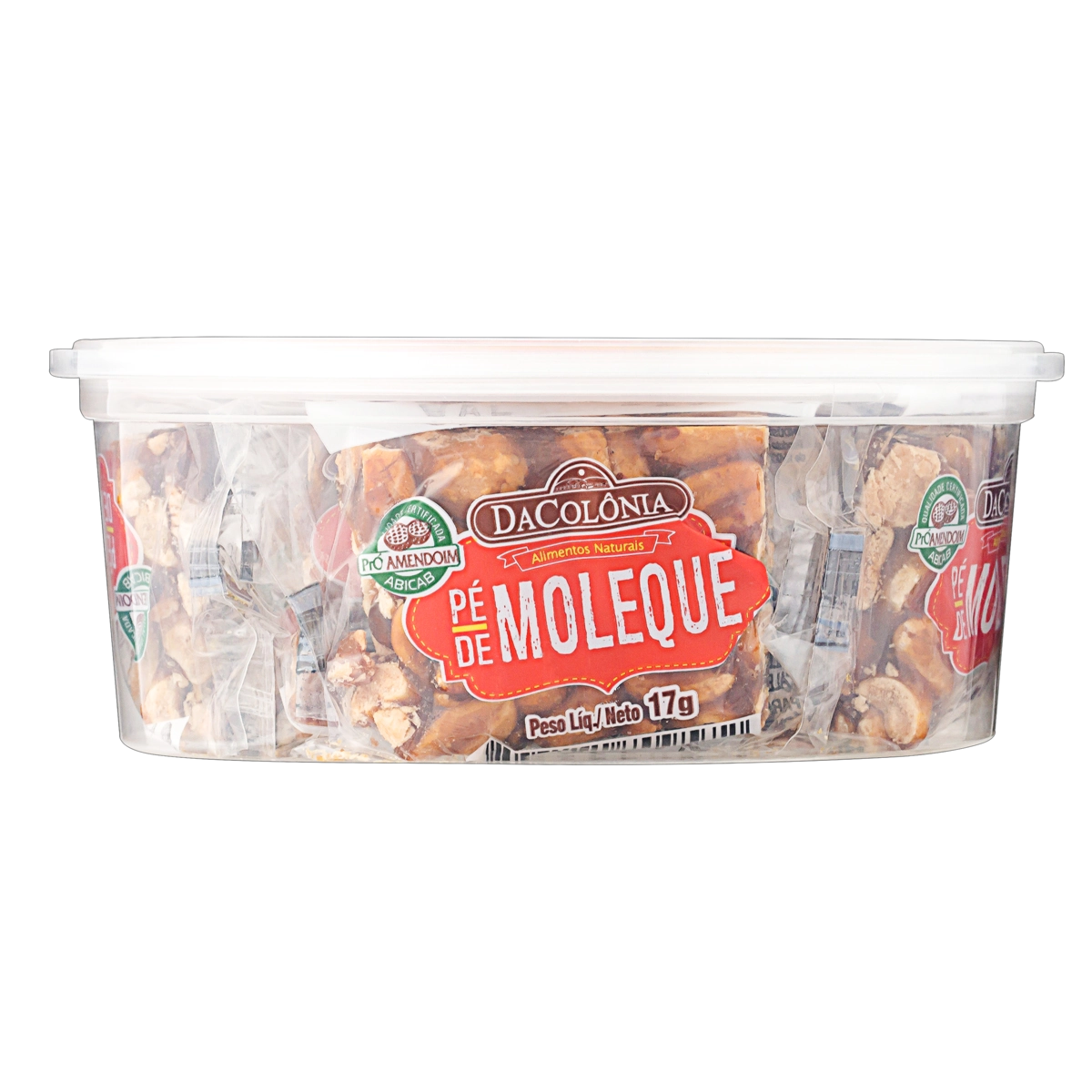 Pé De Moleque Dacolônia Pote 170g