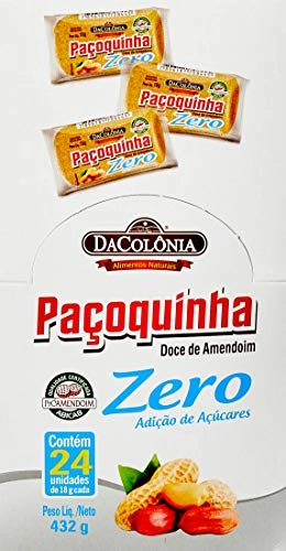 Paçoquinha Dacolônia Caixa 432g