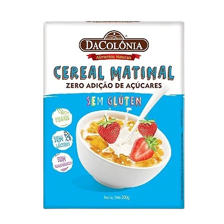 Cereal Matinal Sem Glúten Dacolônia Caixa 200g