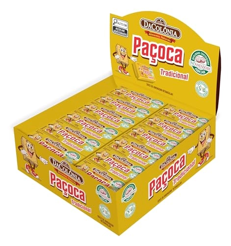 Paçoca Tradicional Dacolônia Caixa 432g
