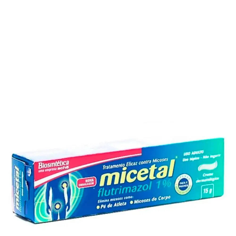 Micetal 0,/g Creme Dermatológico 15 G Biosintética