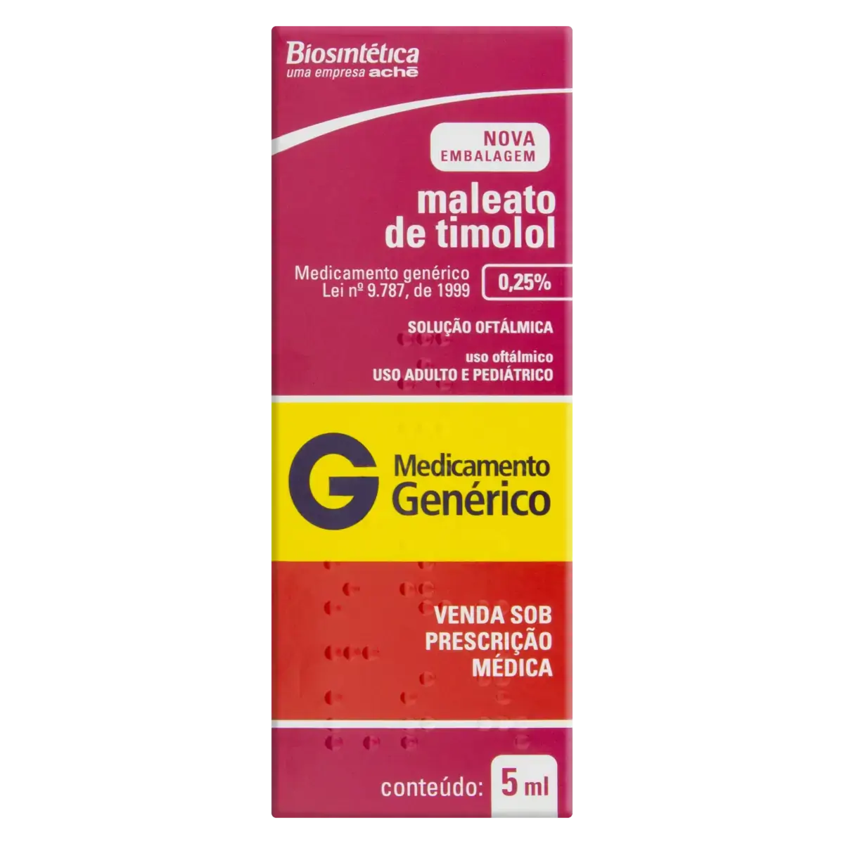 Gtimolol 025 Of 5Ml  Bio