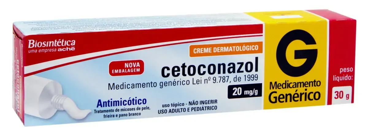 Cetoconazol 20 Mg/g Creme Biosintética Genérico