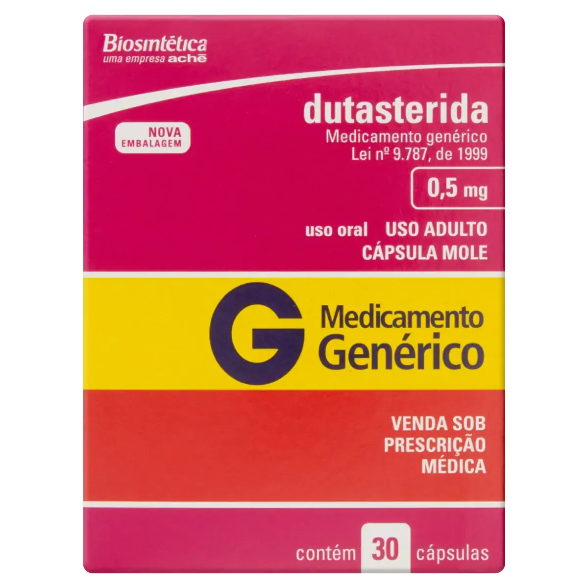 G Dutasterida 05Mg 3 0Caps Bio