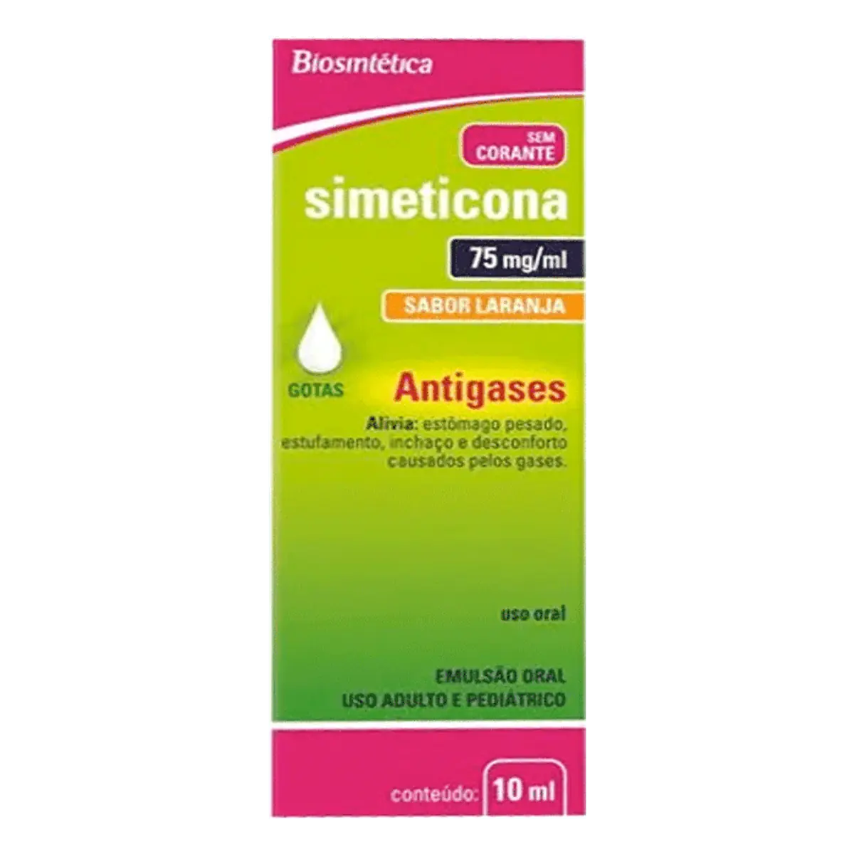 Simeticona 75mg Sol Fr Gts 10ml