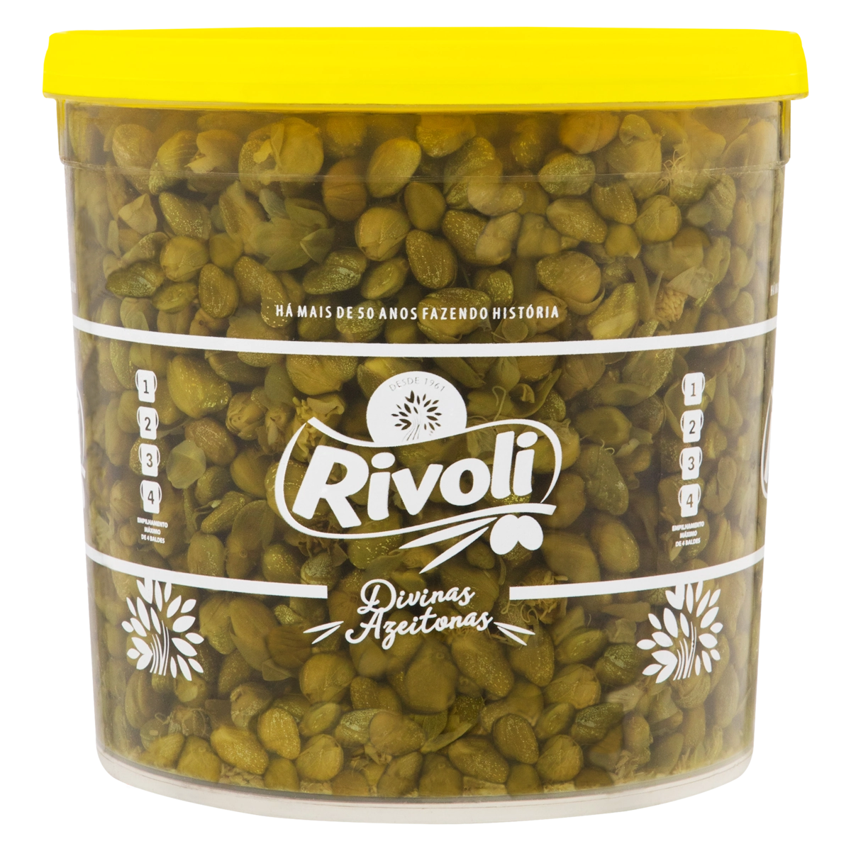 Alcaparra Em Conserva Rivoli Balde 2kg
