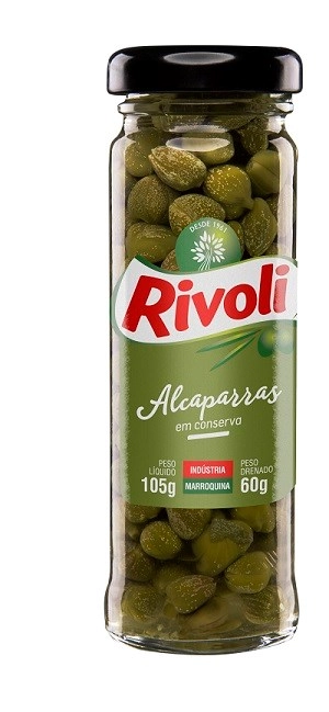 Alcaparras Rivoli Em Conserva Vd 60g