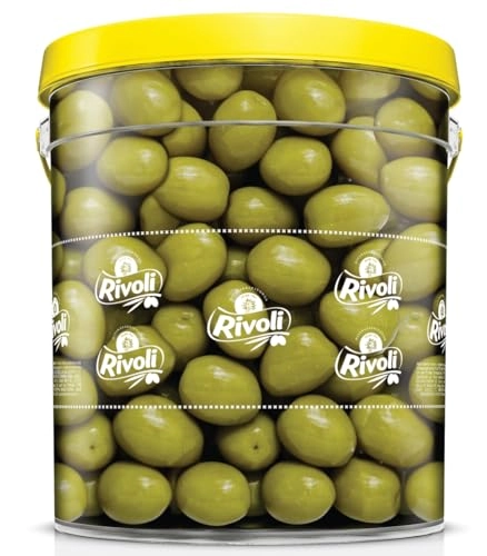 Azeitona Verde Em Conserva Graúda Rivoli Balde 2kg