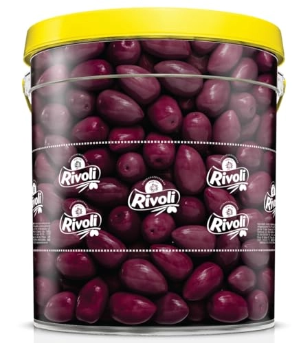 Azeitona Preta Em Conserva Azapa Rivoli Premium Balde 2kg