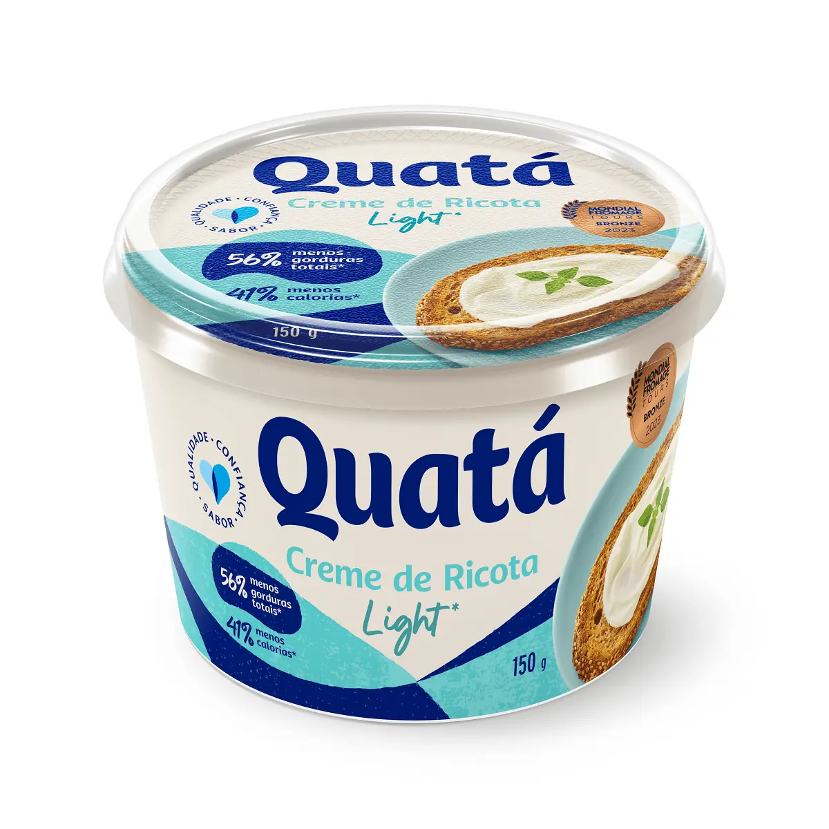 Creme de Ricota Light Quata 150 g