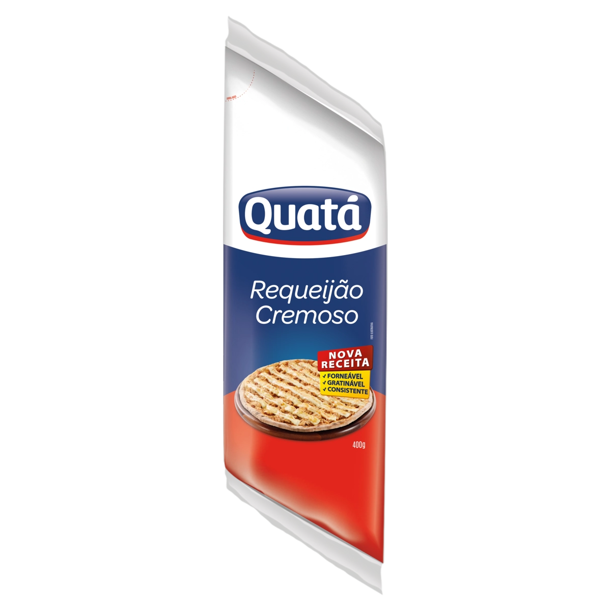 Requeijão Cremoso Quatá Bisnaga 400g