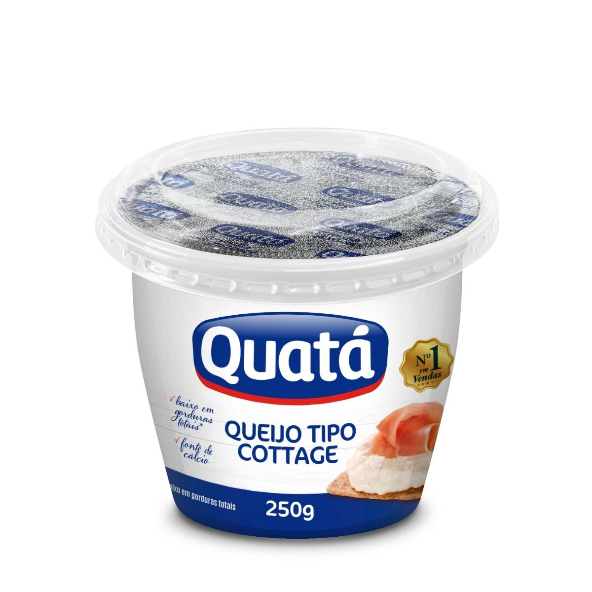 Queijo Cottage QUATÁ Pote 250g