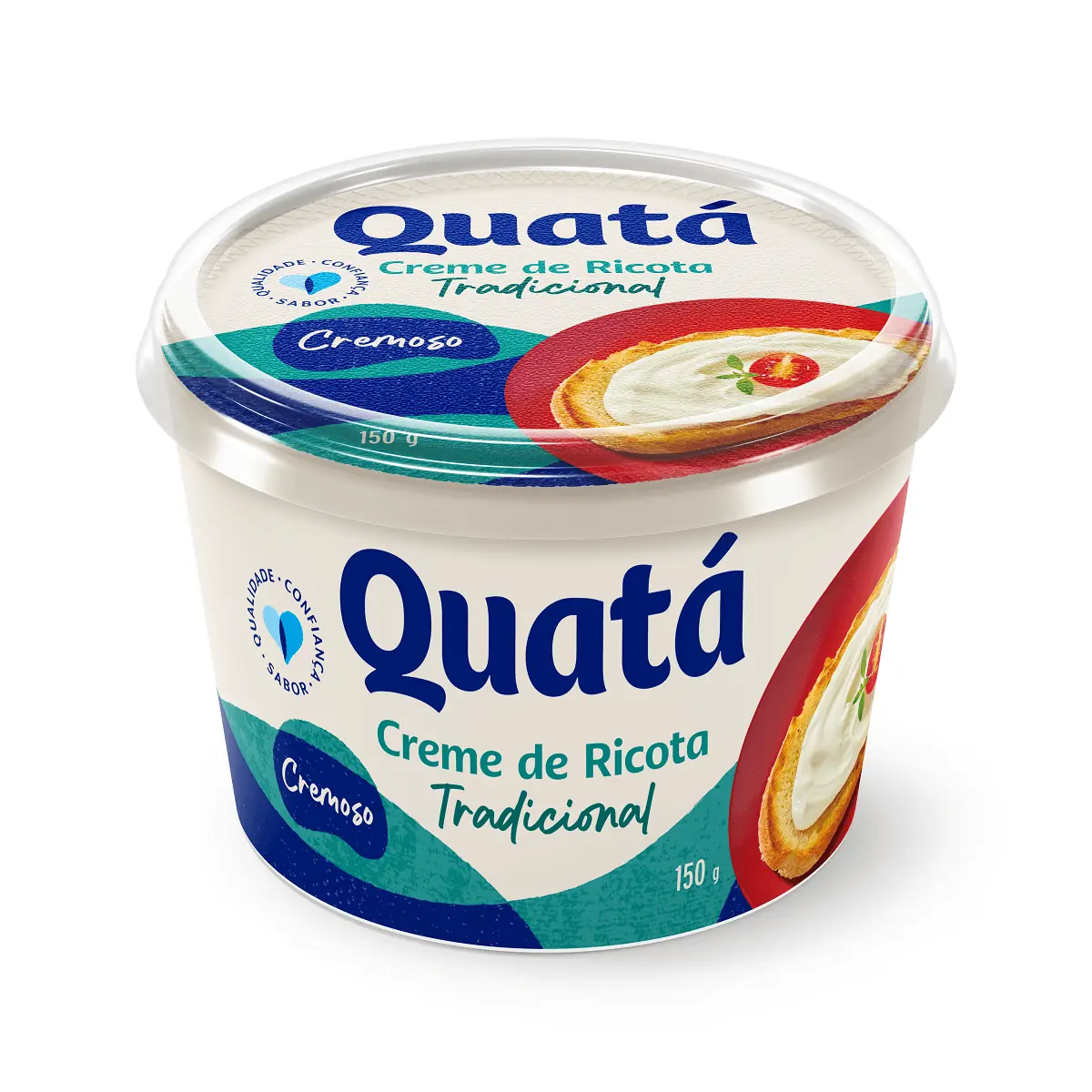 Creme De Queijo Ricota Quatá Pote 150g