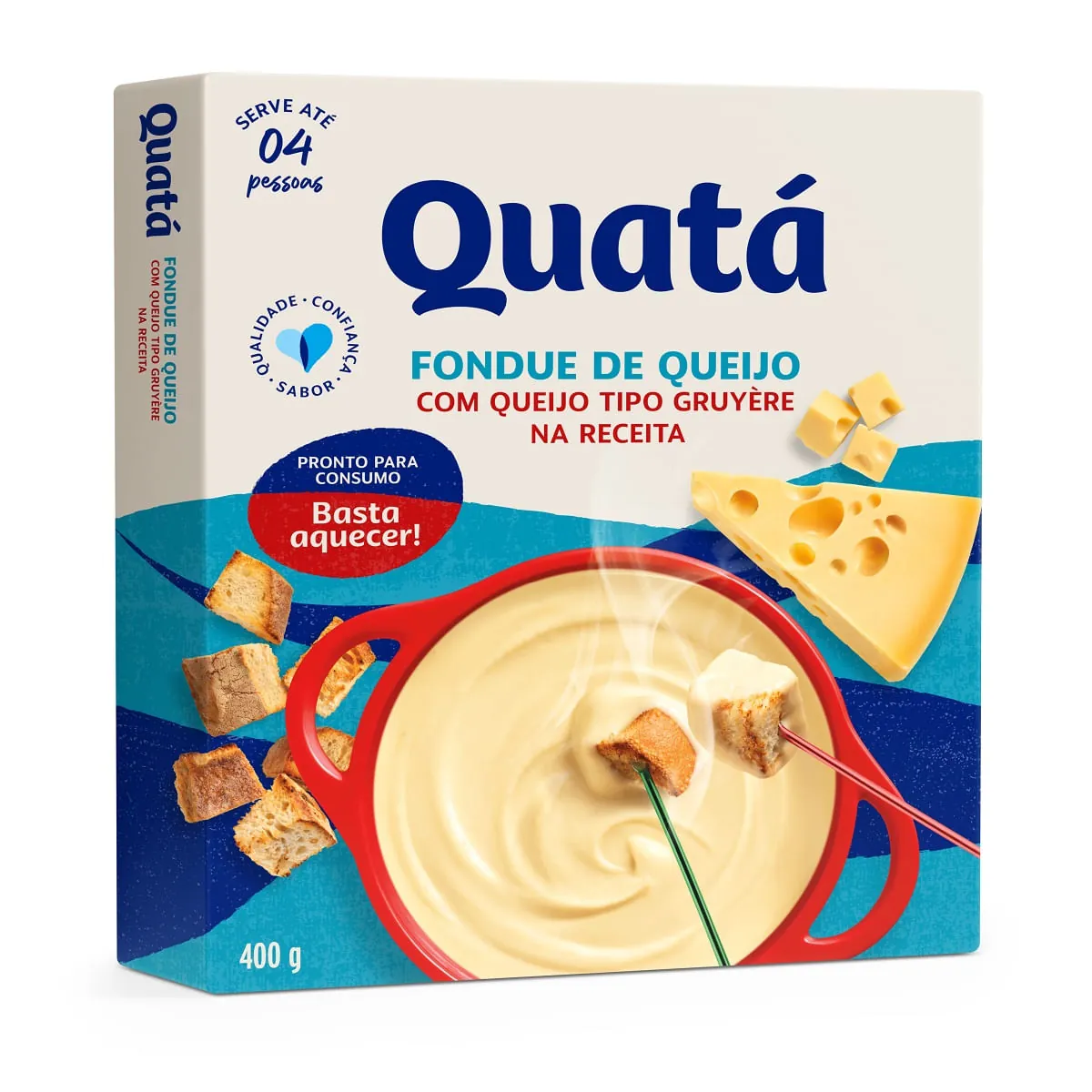 Fondue de Queijo QUATÁ 400g