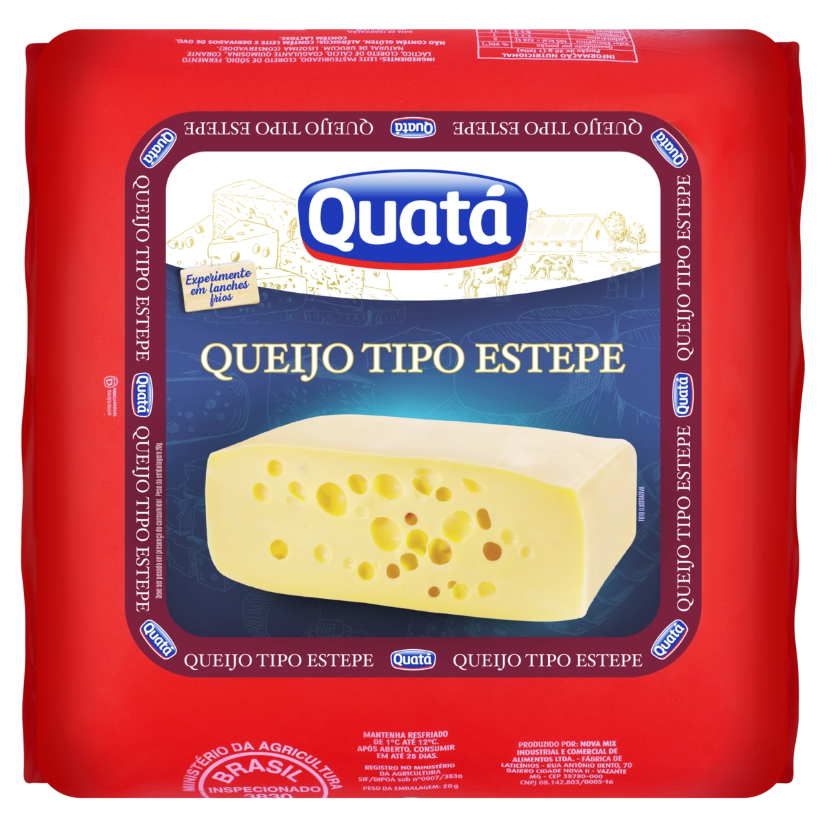 Queijo Estepe Quatá