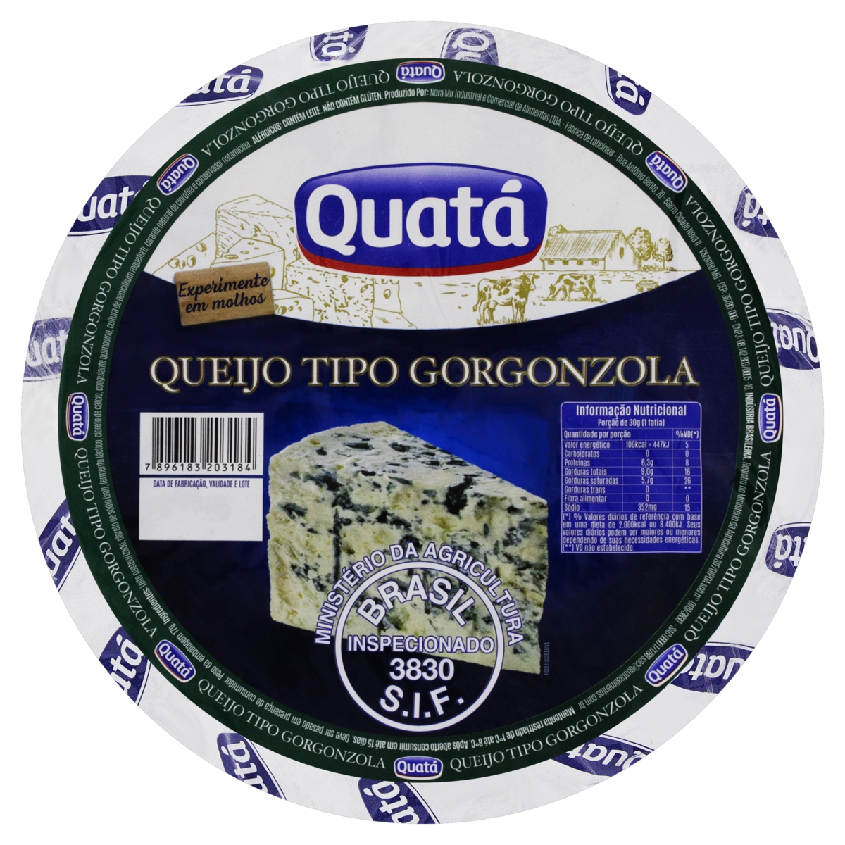 Queijo Gorgonzola Quatá