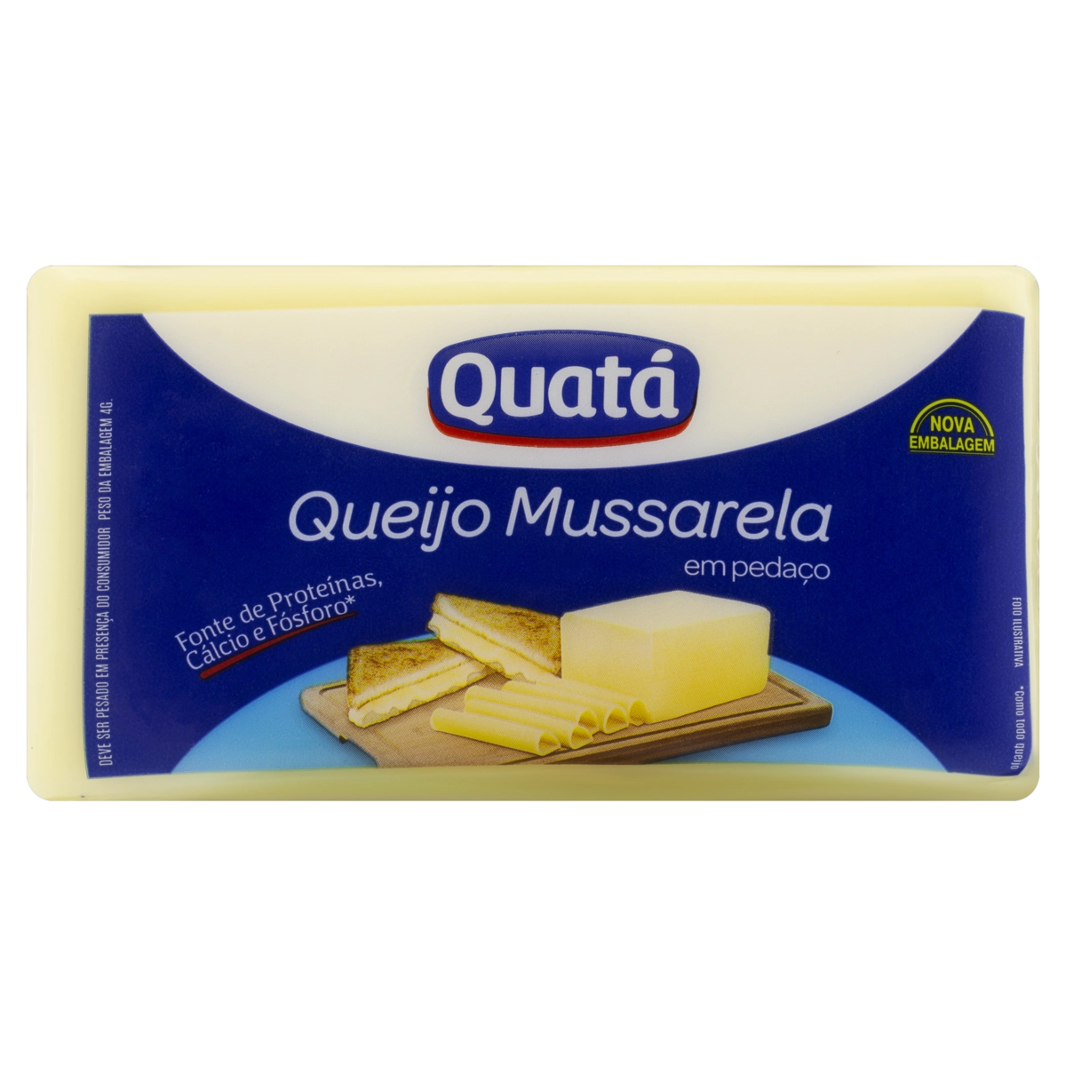 Queijo Mussarela Em Pedaço Quatá