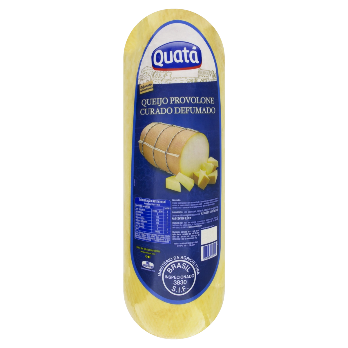 Queijo Provolone Defumado Quatá