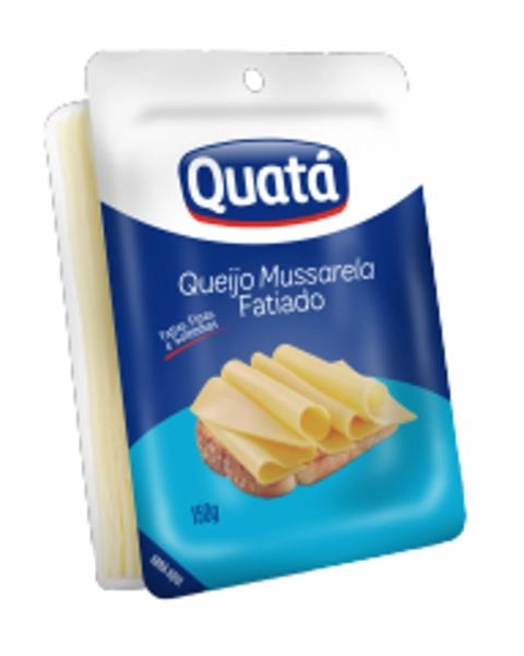 Queijo Mussarela Fatiado Quatá 150g