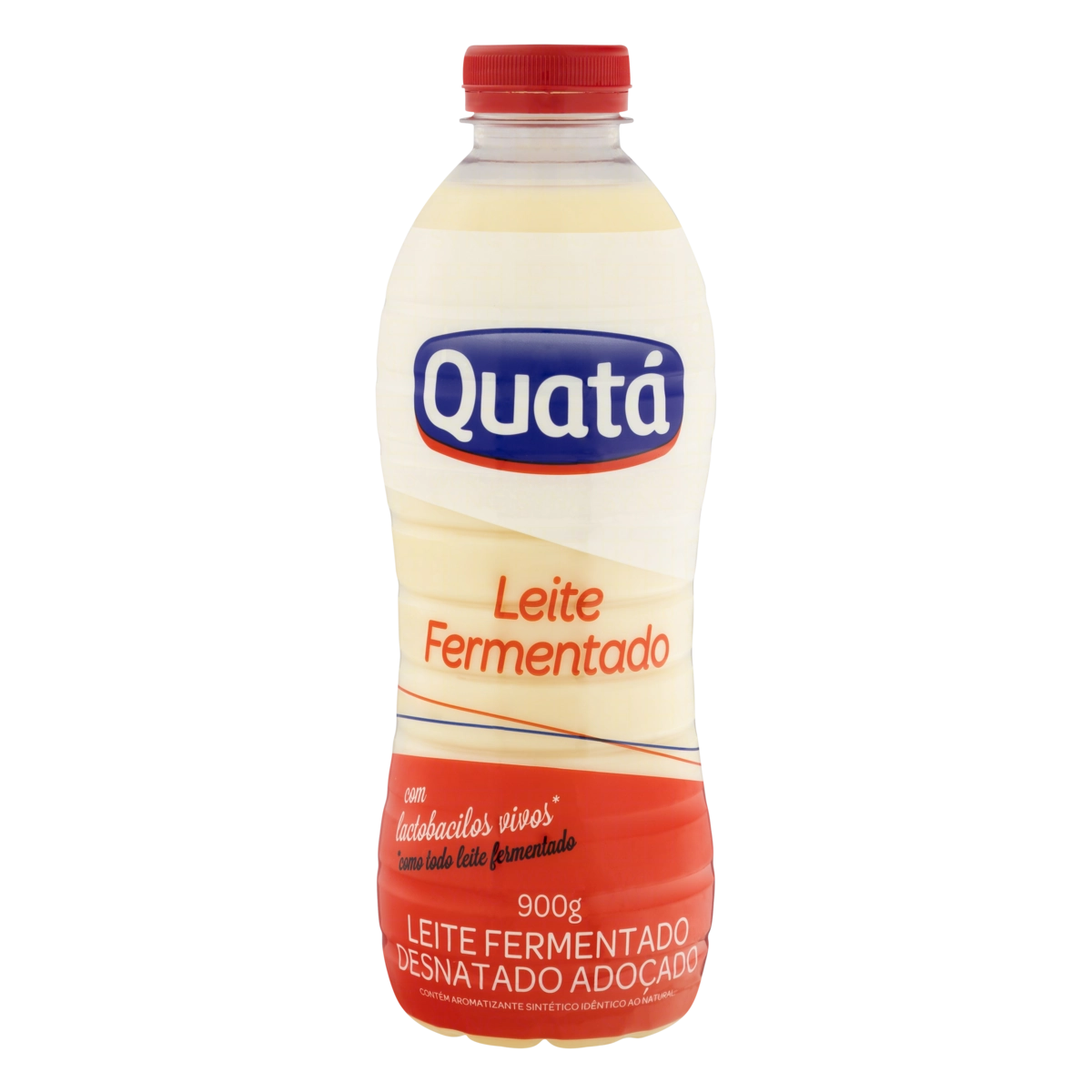 Leite Fermentado Desnatado Quatá Garrafa 900g