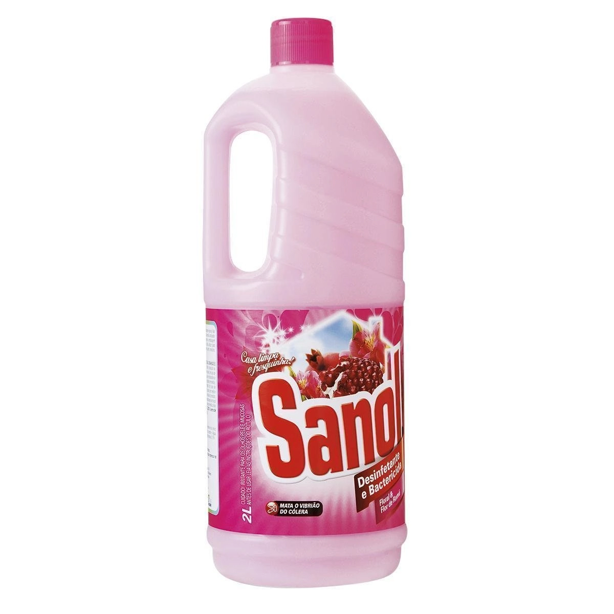 Desinfetante Multiuso Bactericida Floral Sanol Frasco 2l