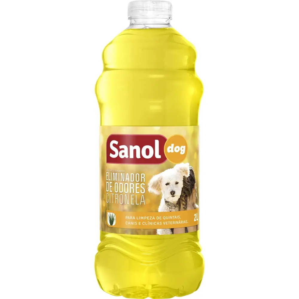 Eliminador de Odores SANOL Dog Citronela 2 Litros